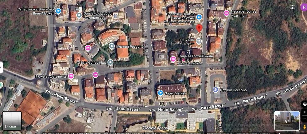 Сдается впервые! Дизайнерская студия 46 м² у моря (Несебър, Черно Море 3) БЕЗ КОМИССИИ. От собственника.