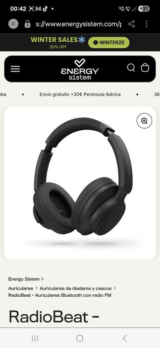 Casti RadioBeat, Bluetooth, 20h life,Micro SD Player