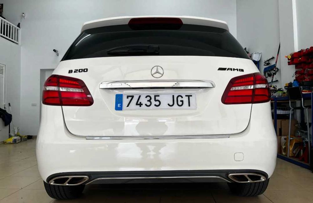 AMG стил накрайници за Мерцедес Mercedes черни и хром