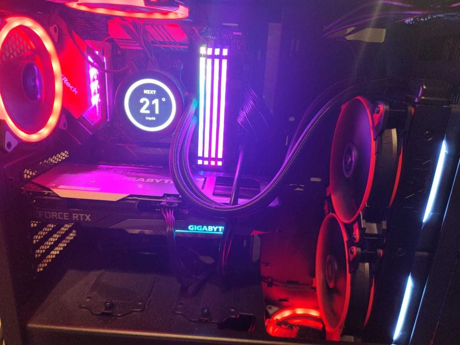 PC GAMING Ryzen 7 , 64 GB RAM , GeForce RTX 3060 ,Monitor Curbat 170HZ