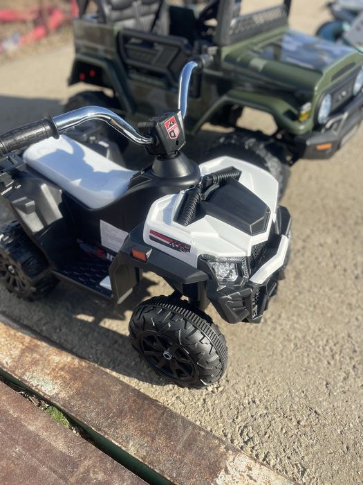Atv electric cu lumini LED Nichiduta Speed White