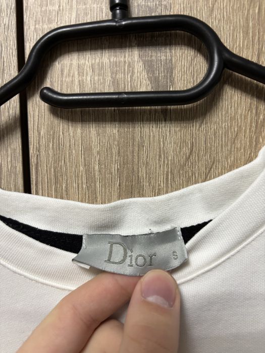 Tricou Christian Dior Couture alb – mărimea S