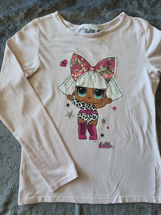 Bluza maneca lunga, fete, 9, 10, 11 ani, 140-146, LOL Surprise