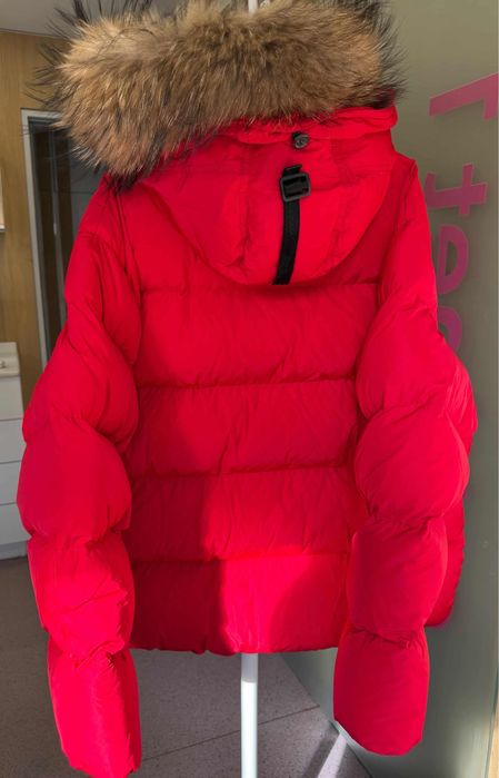 Geaca dsquared2 blana naturala