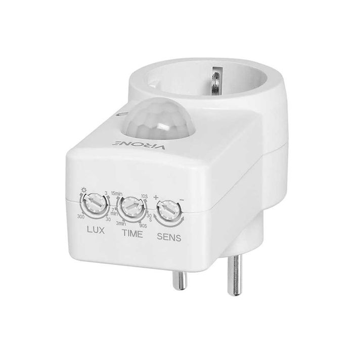 Vrone MS-1(GS) Priză pentru senzor de mișcare 120 grade IP20 280W