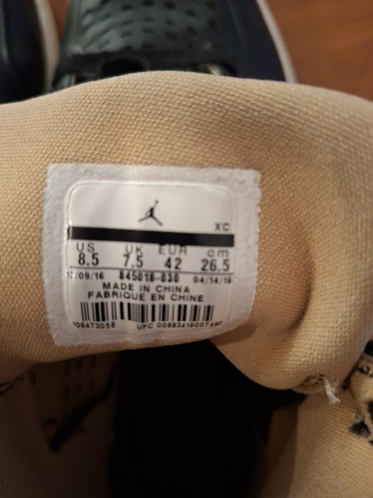 Pantofi  Air Jordan 1 Retro High „Black Vachetta Tan