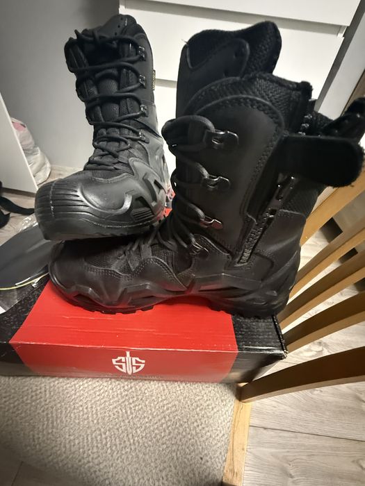 Черни кубинки Single Sword (zipped)