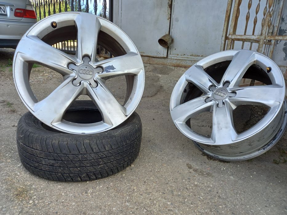 Vând jante R18 Audi originale, Vw sau Skoda prindere 5x112 butuc 66.6