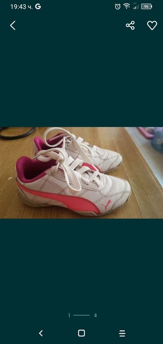 Детски маратонки носени няколко пъти