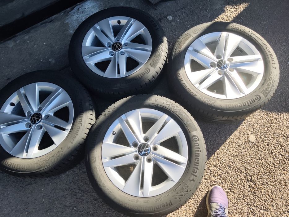 16" оригинални алуминиеви джанти за Vw Golf,Passat,T-roc..