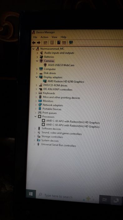 Asus noutbuk sotiladi