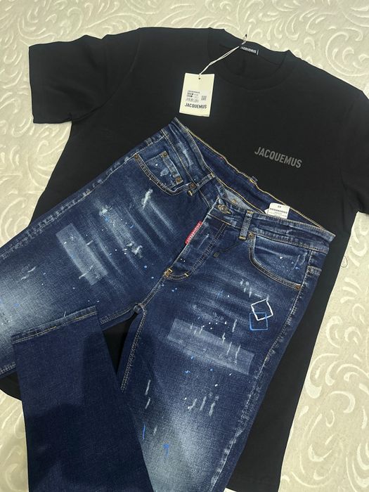 Tricou si blugi dsq