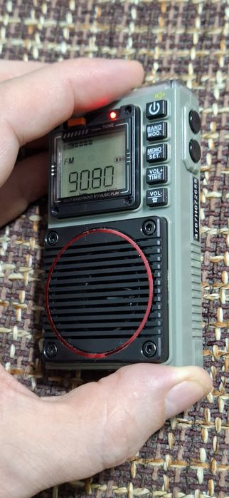 Vand mini radio, bt, fm, vhf, am, sw, wb,