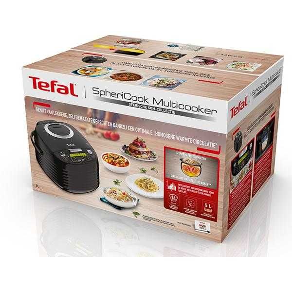Multicooker Tefal SpheriCook , 5L, 750W, 37 Programe