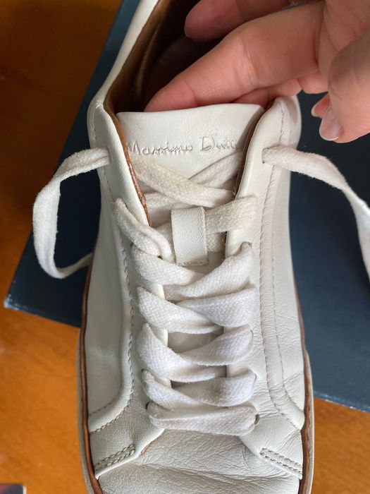 Кожени гуменки Massino Dutti