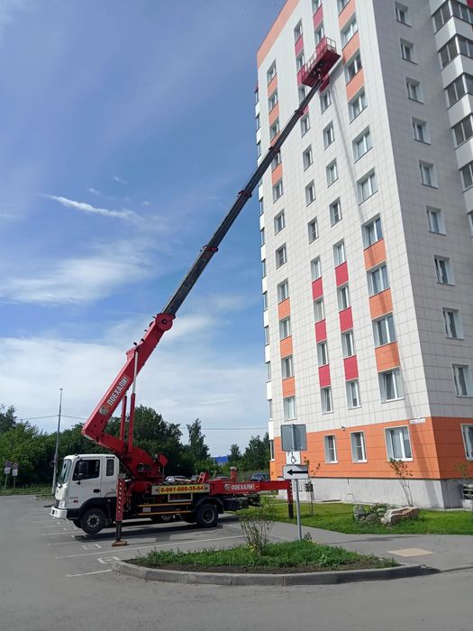 Avtovishka xizmatlari, услуги авто вышки 20-75 метр