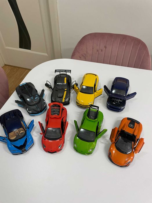lot masini super car 1.24 metalice