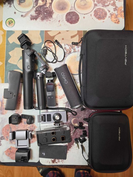 DJI Osmo poket 1 si set complet accesorii