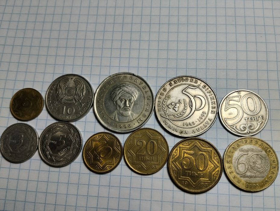 Первые монеты Казахстана