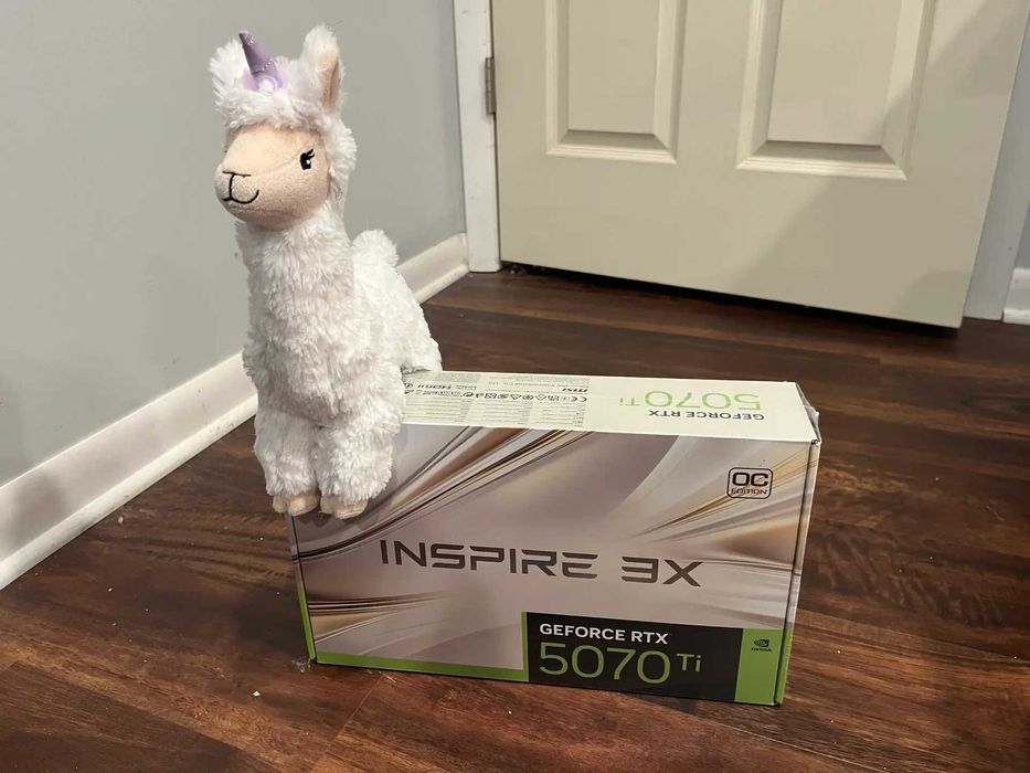 НОВА! RTX 5070ti Msi Inspire 3x OC 16GB GDDR7 Nvidia GeForce