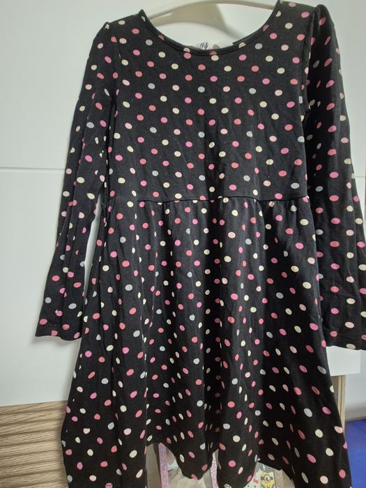 Rochie buline H&M 5-6 ani și pulover pudel