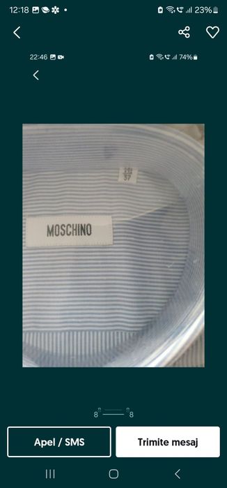 Lichidare stoc camasi MOSCHINO