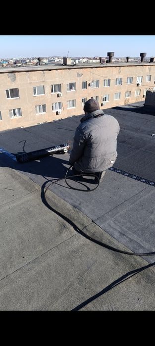 Кровля крышы гаражей