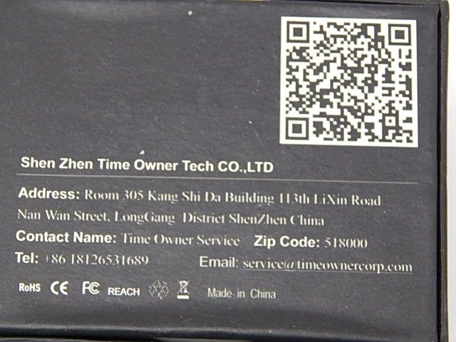 хибриден смарт часовник TimeOwner NX03. 
Комбинира кварцов аналогов и