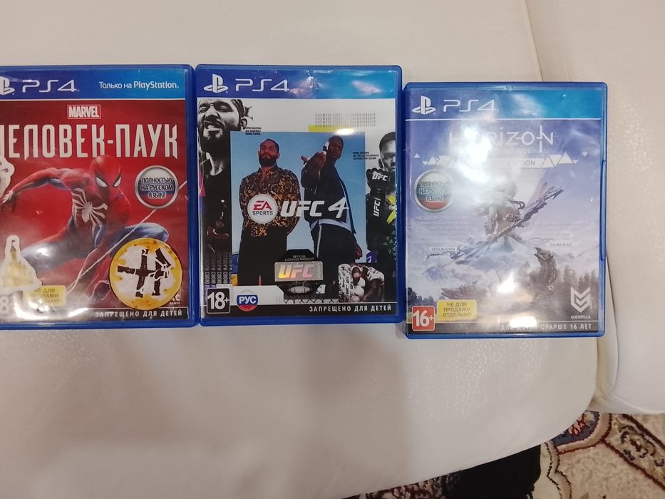 Продам диски Sony PlayStation 4
