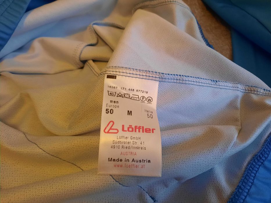 Bluza ciclism iarna noua Loffler marimi in stoc 50 M si 54 L