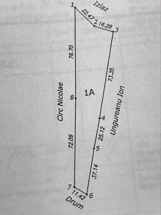 Teren intravilan de vanzare in Sasenii Vechi, com Vernesti