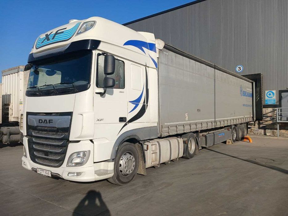DAF XF 480 фура+прицеп