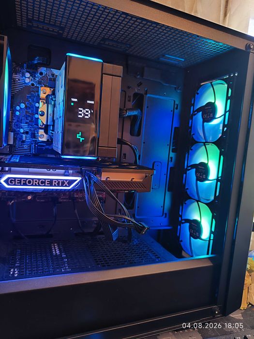 Геймърски i7 14700KF, RTX 4060 8GB, RAM 32GB DDR5, SSD 512GB NVME