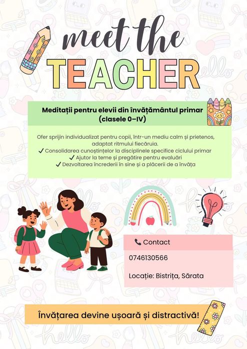 Meditații învățământ primar