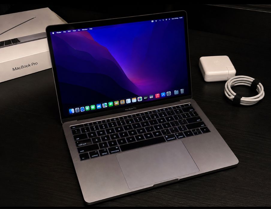 MacBook Pro 13” Retina – Space Gray + оригинална кутия