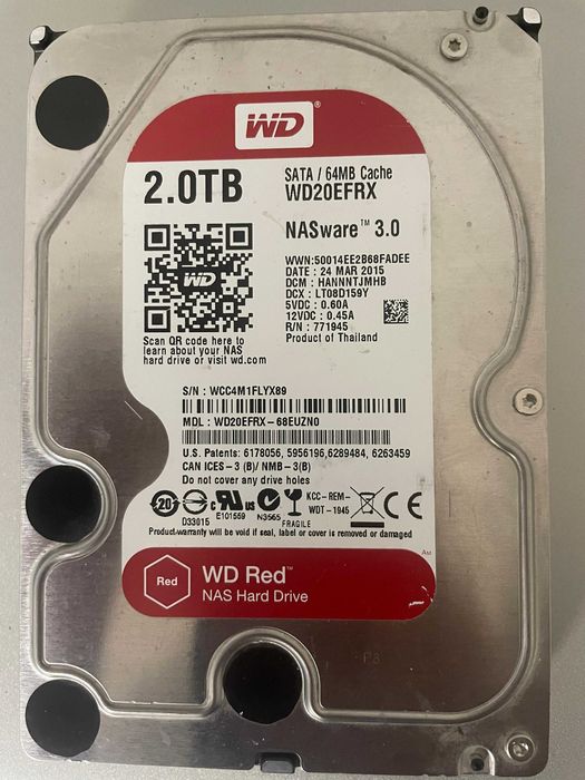 Жесткие диски - HDD 6Tb, 2Tb, 1Tb
