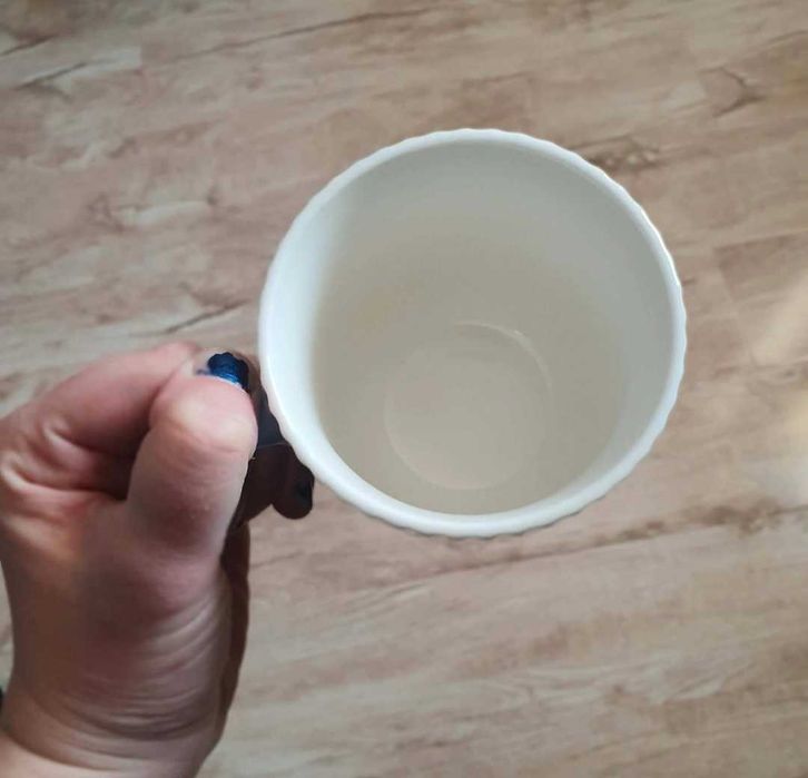 Cani ceramica albastru