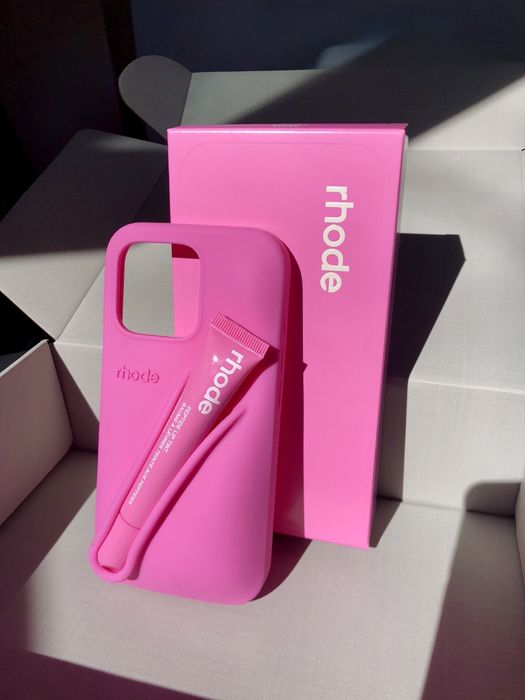 Rhode калъф + Rhode гланц | Rhode Case + Rhode Lip Gloss | Оригинални