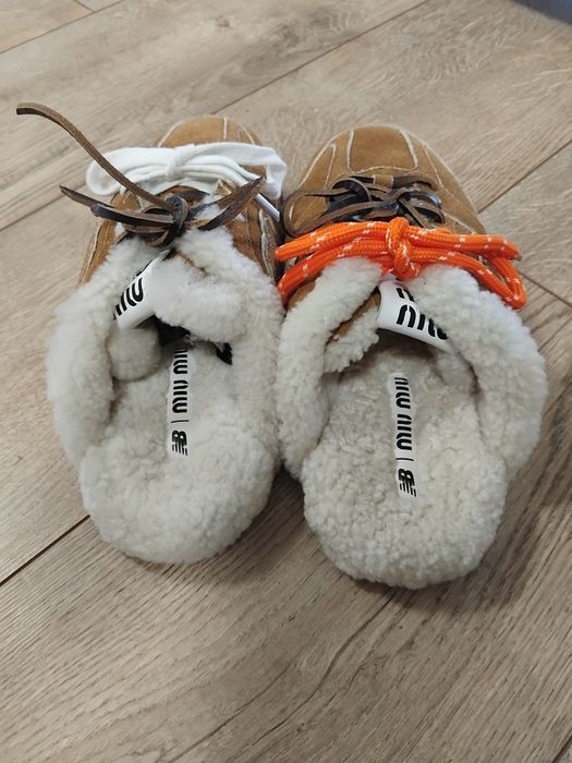 Miu Miu x New Balance кецове пух