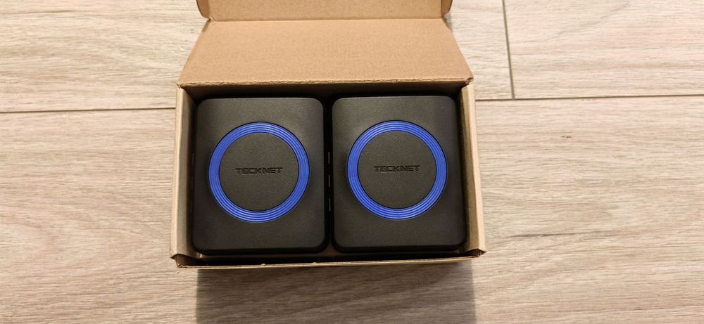 Sigilata Sonerie Wireless Tecknet,2 receptoare,led,52 melodii,400m