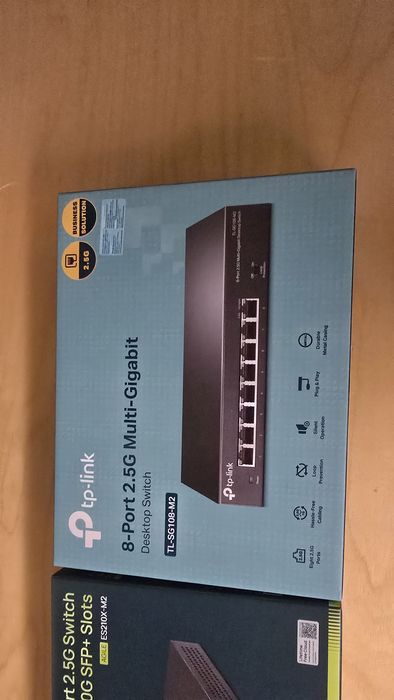 Switch 2.5 Gbps TP-Link TL-SG108-M2