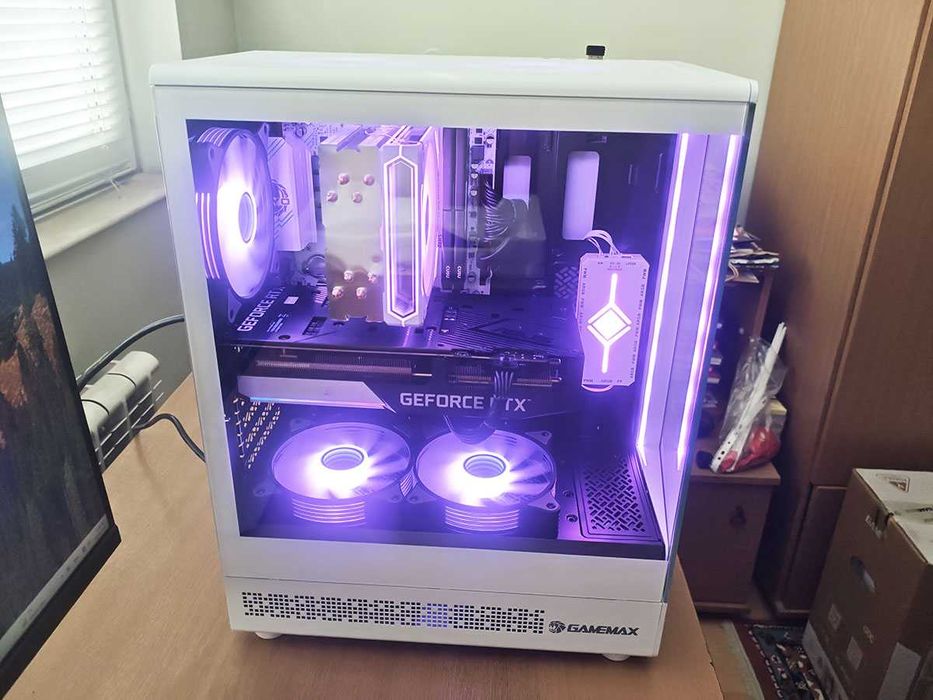 Геймърски компютър, Ryzen 5700x, Rtx 3060Ti, 32gb Ram, 1tb nvme