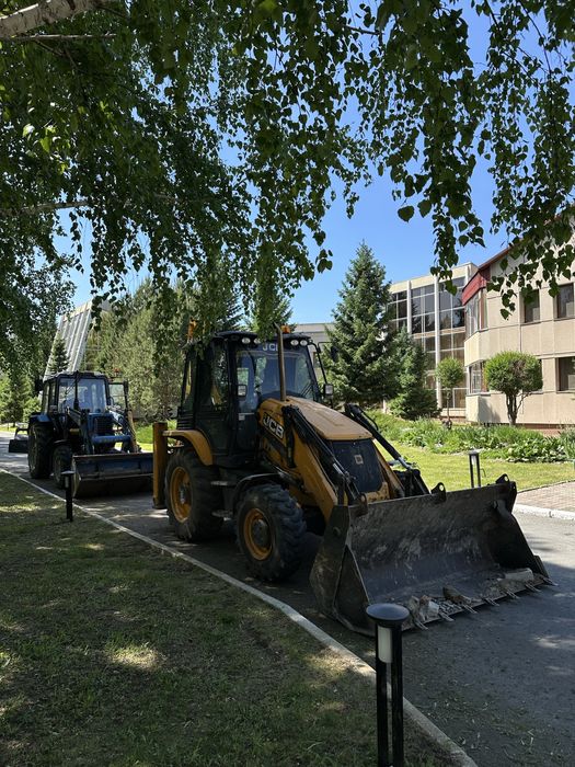 Услуги экскаватора погрузчика(петушок)
