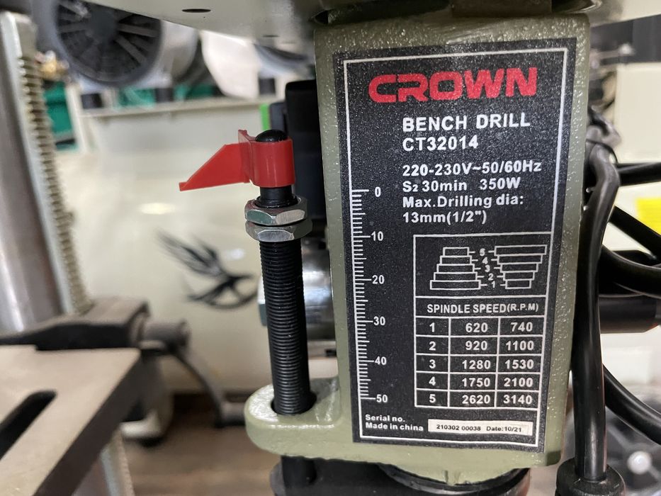 Crown original сверлинный станок