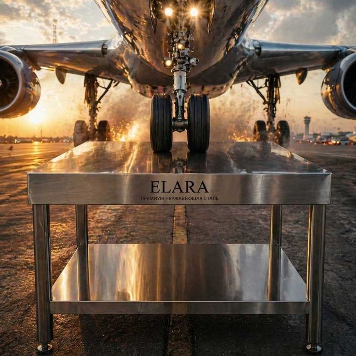 Стол Нержавейка ELARA: Вечное Качество / Nerjaveyka Stol. Чиланзар Lux