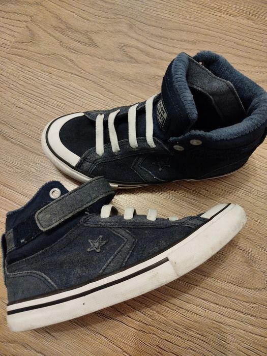 Converse,albastru închis,piele naturala,originali