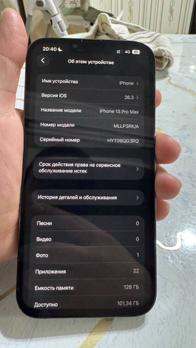 Iphone 13 pro max 128 gb