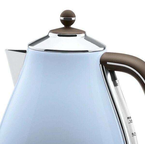 Электрочайник Delonghi Icona KBOV 2001 AZ, нержавеющая сталь, 1,7 л