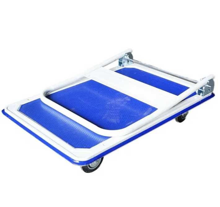 Platforma Carucior Transport Marfa 300kg Rabatabil Gri + Livr Grat TM