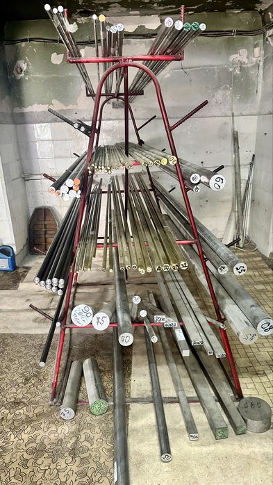 Алуминиеви кръгли и правоъгълни пръти